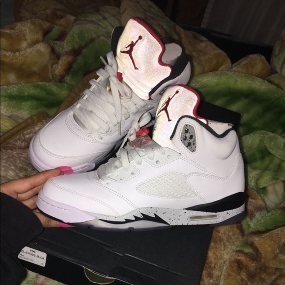 cement 5s jordans